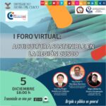 I foro virtual: Acuicultura sostenible en la región Cusco