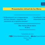 Presentación virtual de libros