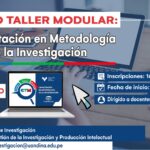 Curso taller modular: Capacitación en metodología de la investigación