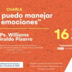 Charla: cómo puedo manejar mis emociones