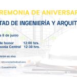 Ceremonia de Aniversario de la Facultad de Ingeniería y Arquitectura