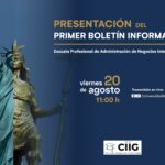 Presentación primer boletín informativo Escuela de Adminitración de Negocios Internacionales