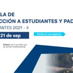 Charla de inducción a estudiantes y padres - ingresantes 2021-II