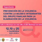 Prevención de la violencia contra la mujer e integrantes del grupo familiar
