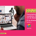 Reunión virtual con grupos de interés de la Escuela Profesional de Obstetricia