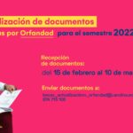 Actualización documentos para Becas por orfandad 2022-1 – Estudiantes pregrado