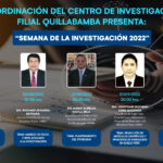 Semana de la investigación 2022 - Filial Quillabamba