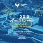 Ceremonia por XXIX aniversario de la Facultad de Ciencias de la Salud