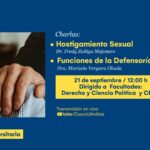 Charla sobre hostigamiento sexual y funciones de la Defensoría Universitaria - Facultad de Derecho - Facultad de CEAC