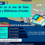 Inducción a ingresantes en el uso de base de datos y bibliotecas virtuales