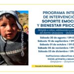 Programa integral de intervención de soporte emocional y bienestar psicológico - Quiquijana