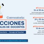 Convocatoria a Elecciones Generales de docentes 2022