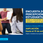 Encuesta de percepción estudiantil sobre desempeño académico del docente y jefes de práctica - Semestre 2022-II