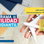 Convocatoria programa de movilidad estudiantil 2022-II