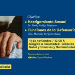 Charla sobre hostigamiento sexual y funciones de la Defensoría Universitaria - Facultad de Ciencias de la Salud - Facultad de Ciencias y Humanidades