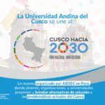 Foro Nacional Universitario - Cusco hacia 2030