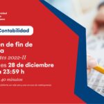 Contabilidad – Examen fin de carrera 2022-II