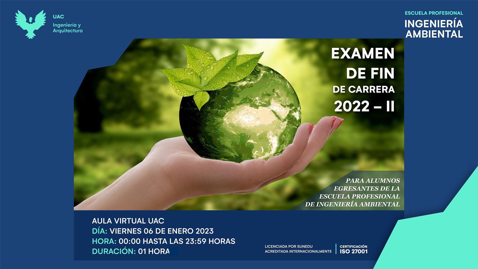 Ingeniería Ambiental – Examen fin de carrera 2022-II – Universidad Andina  del Cusco | UAC