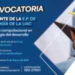 Convocatoria estudiante E.P de Psicología