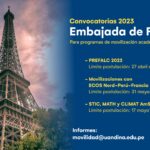 Convocatorias 2023 - Embajada de Francia
