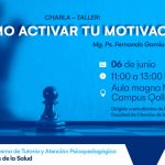 Charla taller: Como activar tu motivación