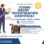 Conferencia académica: ¿Cómo hacer investigación científica?