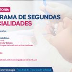 Convocatoria: Segunda Especialidad en Estomatología