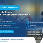 Filial Quillabamba - Curso taller Descubre la ciencia: Un viaje a la investigación universitaria