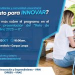 Lanzamiento y presentación del "Reto de Innovación Andina 2023-II"