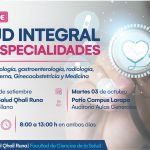 Campaña de salud integral con especialidades