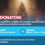 Gran donatón por Navidad