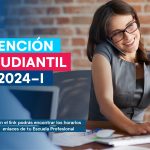 Atención estudiantil matrículas 2024-I