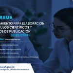 Programa Asesoramiento para elaboración de artículos científicos y procesos de publicación