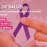 Feria de salud por el Día mundial contra el cáncer