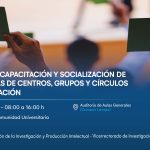 III Taller de capacitación y socialización de centros, grupos y círculos de investigación