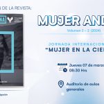 Presentación de revista "Mujer andina" y jornada internacional de "Mujer en la ciencia"