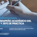 Encuesta de percepción estudiantil sobre desempeño académico del docente y jefe de práctica 2024-I