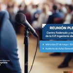 Reunión plenaria - E.P. Ingeniería de Sistemas