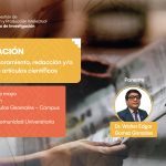 Capacitación: Taller de asesoramiento, redacción y/o traducción de artículos científicos