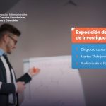 Exposición de proyectos de investigación - E.P. Negocios Internacionales