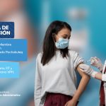 Campaña de vacunación: influenza, tétano, DT y papiloma humano VPH