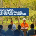 Calidad de servicio, manejo de residuos sólidos y buenas prácticas ambientales